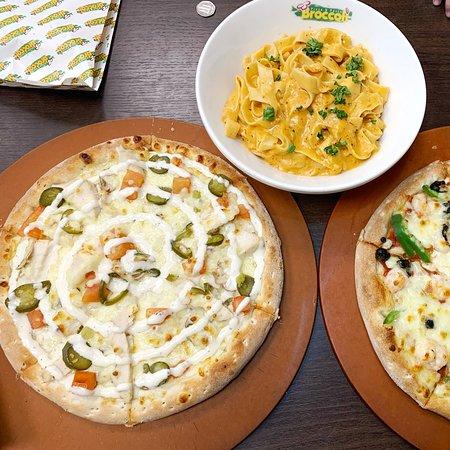 Broccoli Pizza & Pasta